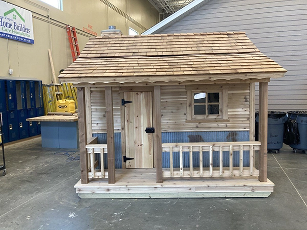 Education Foundation Selling Playhouse Raffle Tickets