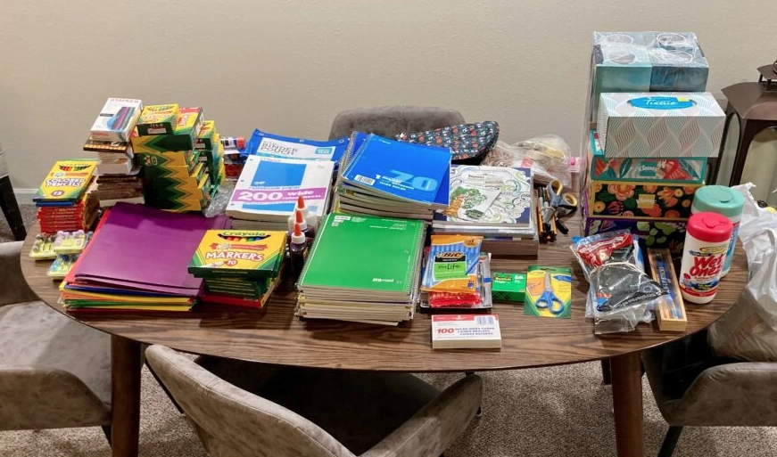 Touchmark at All Saints Hosts School Supply Drive