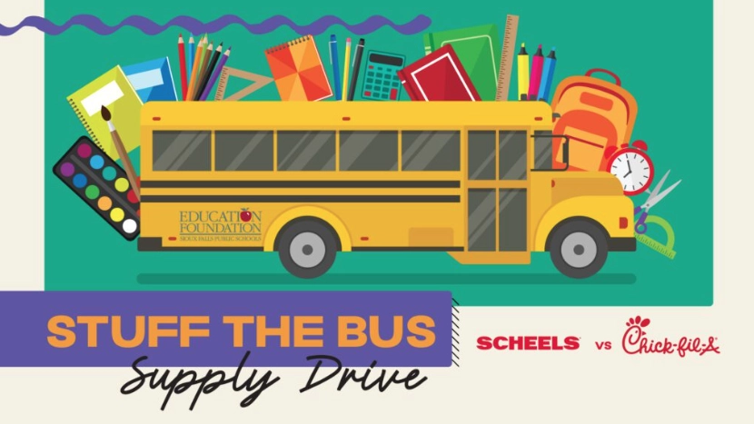 SCHEELS, Chick-Fil-A partner with Education Foundation to “Stuff the Bus”